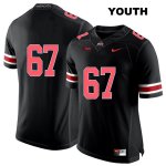 Youth NCAA Ohio State Buckeyes Robert Landers #67 College Stitched No Name Authentic Nike Red Number Black Football Jersey MW20S01KM